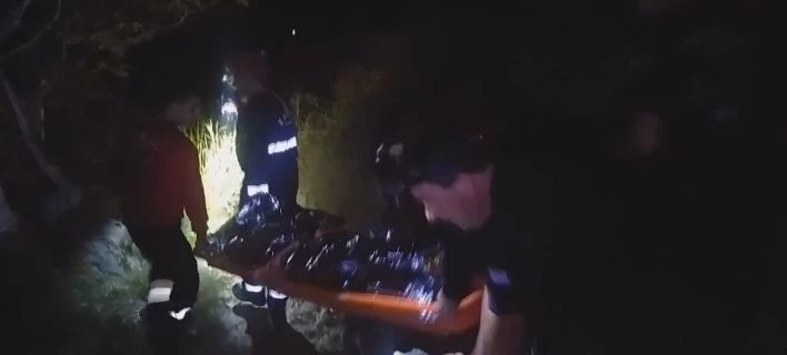 Καρέ- καρέ η διάσωση Γαλλίδας που τραυματίστηκε σε φαράγγι στην Κρήτη (βίντεο)